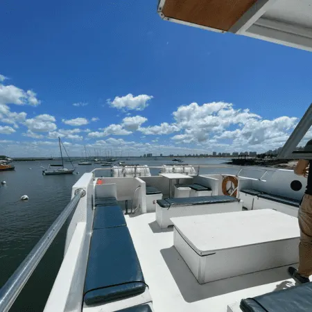 Vista interior o externa del barco